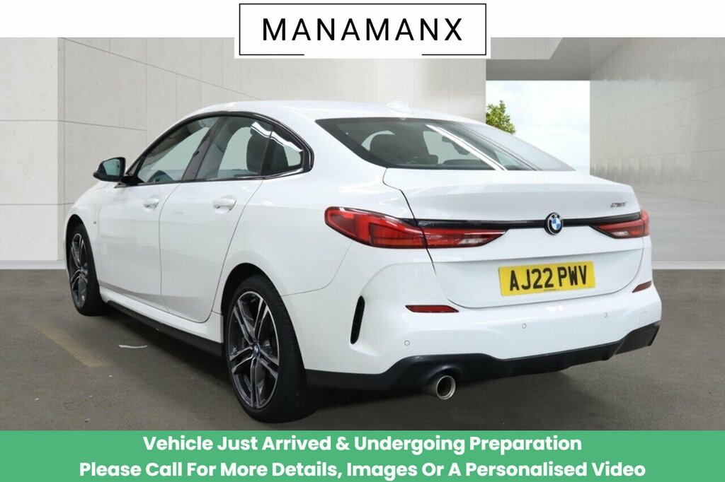 BMW 2 Series Gran Coupe 218I M Sport White #2