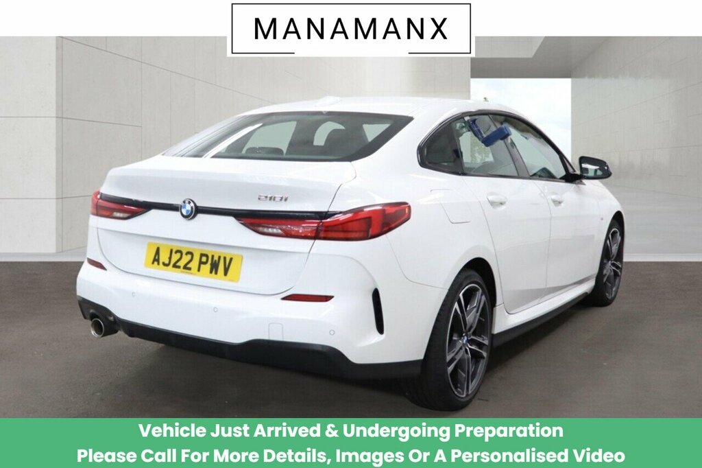 BMW 2 Series Gran Coupe 218I M Sport White #4