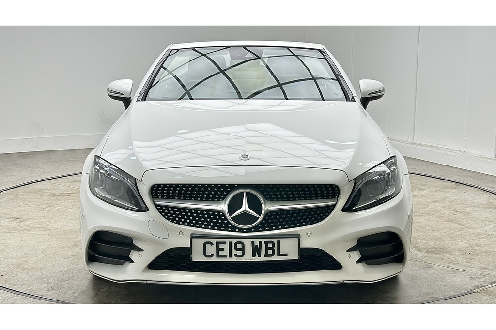 Mercedes-Benz C Class C220d Amg Line White #3