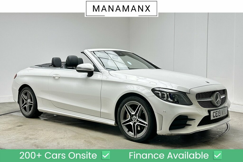 Mercedes-Benz C Class C220d Amg Line White