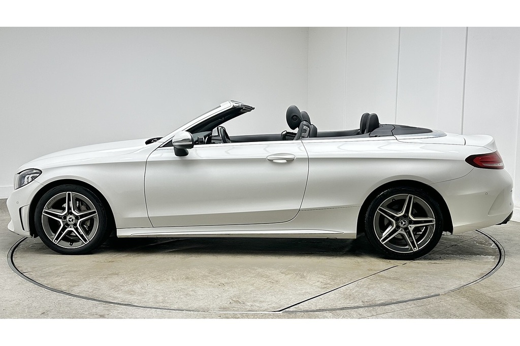 Mercedes-Benz C Class C220d Amg Line White #6