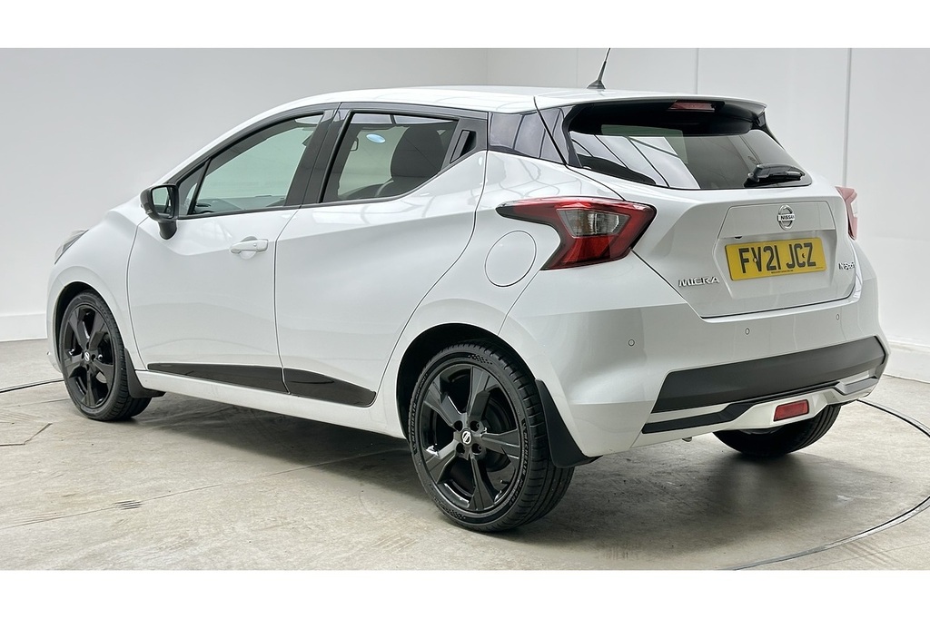 Nissan Micra Ig-t N-sport White #3