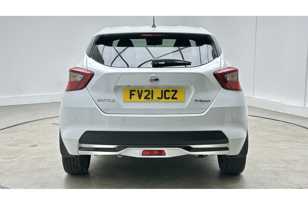 Nissan Micra Ig-t N-sport White #6