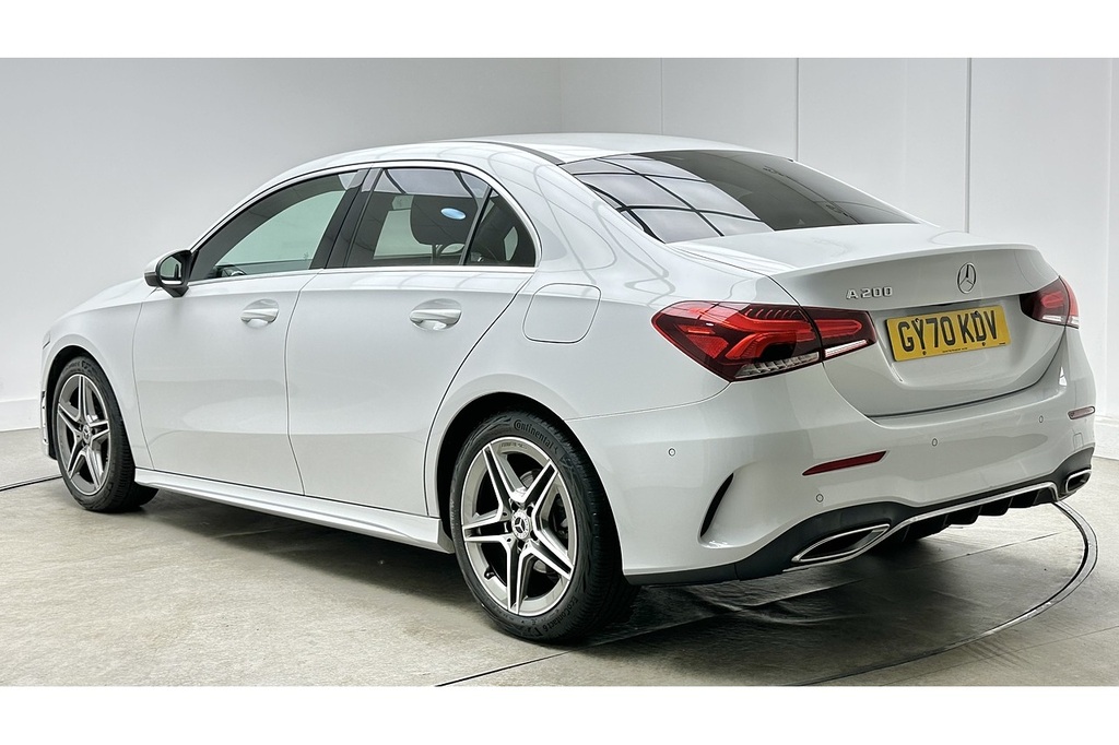 Mercedes-Benz A Class A200 Amg Line White #5