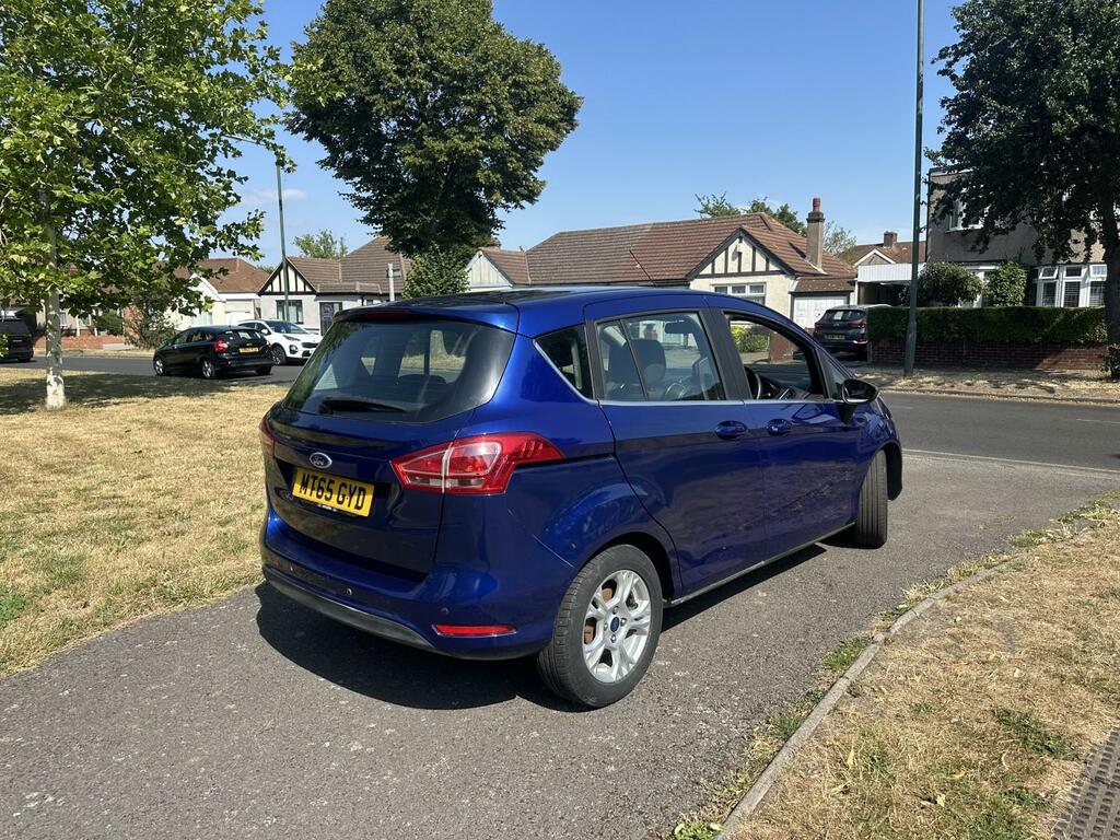 Ford B-Max Mpv 1.6 Zetec 201565 Blue #4