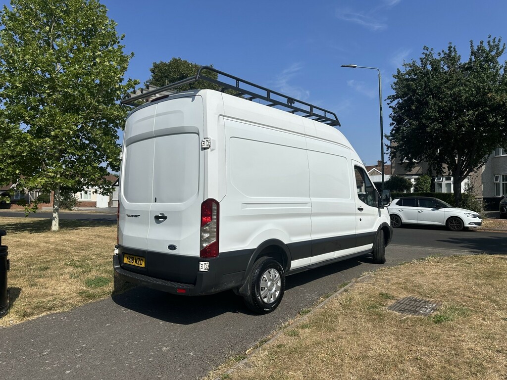 Ford Transit Custom Panel Van 2.0 350 Ecoblue 201818 YS18MZO White #4