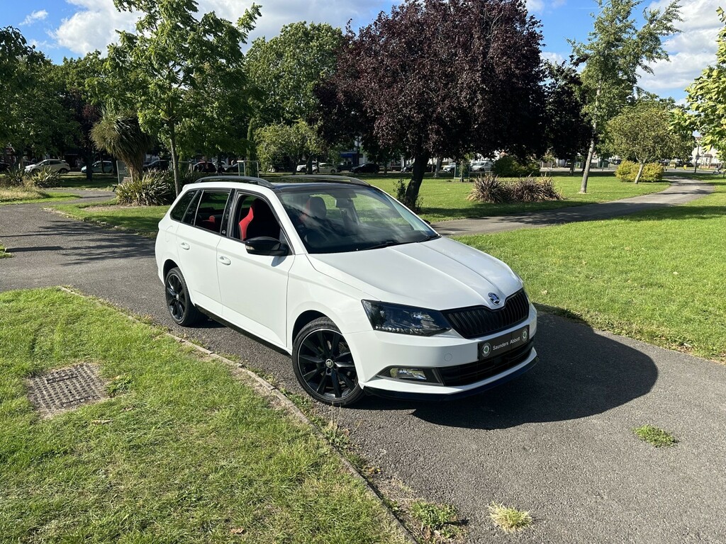 Skoda Fabia 1.0 Tsi Monte Carlo White