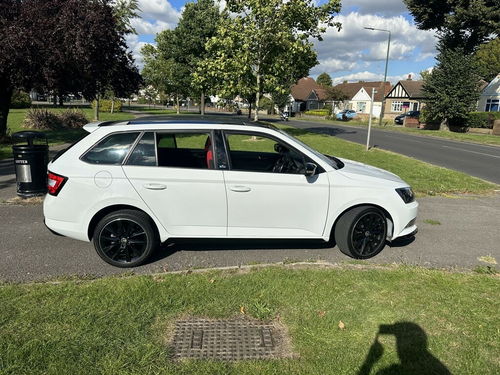 Skoda Fabia 1.0 Tsi Monte Carlo White #3