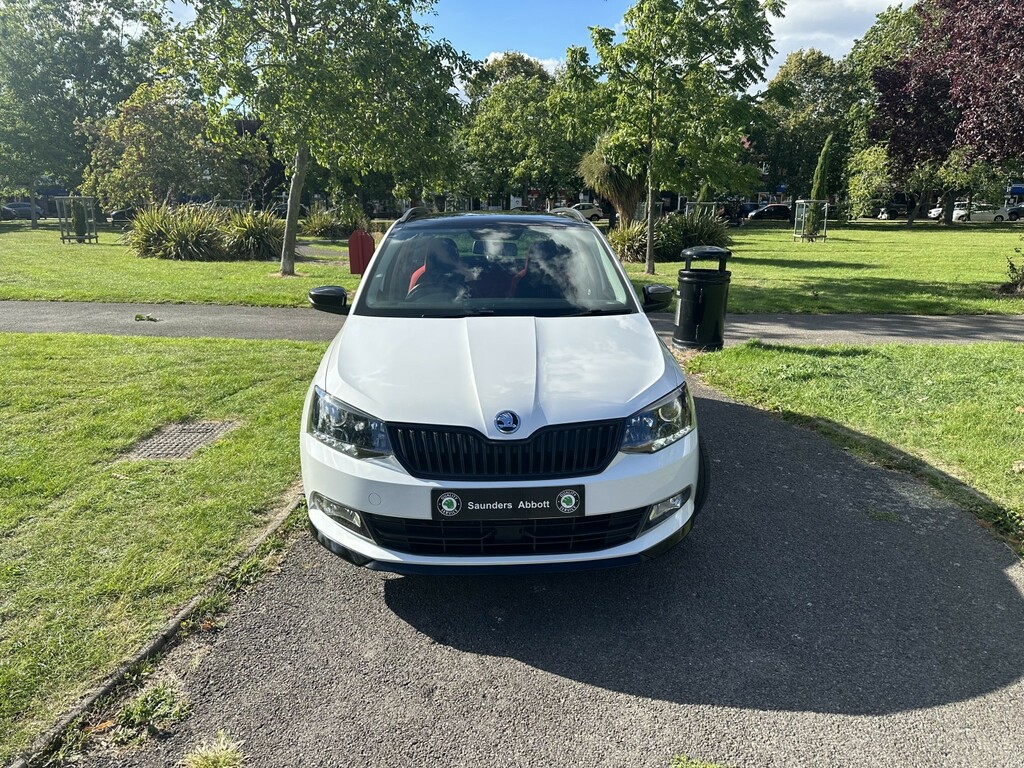 Skoda Fabia 1.0 Tsi Monte Carlo White #2