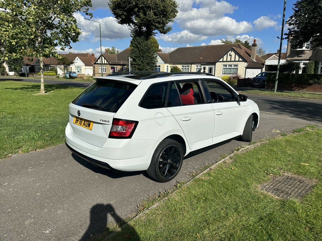 Skoda Fabia 1.0 Tsi Monte Carlo White #4