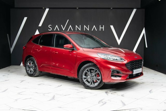 Ford Kuga 2021 2.5 Ecoboost Duratec 14.4Kwh St-line Suv Red