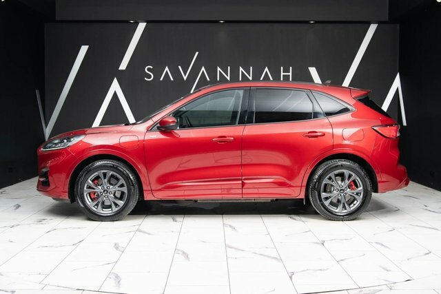 Ford Kuga 2021 2.5 Ecoboost Duratec 14.4Kwh St-line Suv YM21NFF Red #4