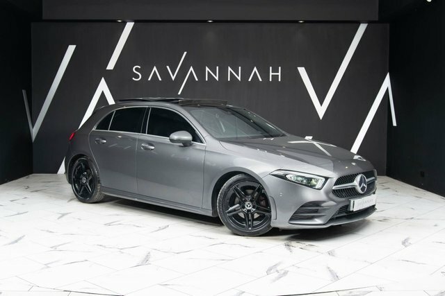 Mercedes-Benz A Class 2019 1.5 A180d Amg Line Premium Plus Hatchback 5 HK68OXG Grey
