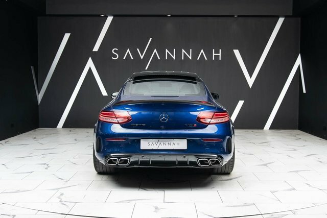 Mercedes-Benz C Class 2019 4.0 C63 V8 Biturbo Amg S Premium Plus Coupe Blue #4