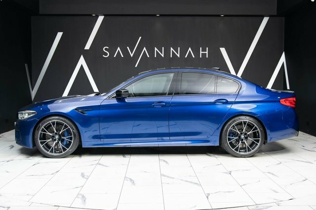 BMW M5 2020 4.4I V8 Competition Saloon Steptro Blue #5