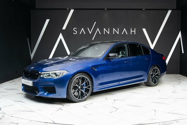 BMW M5 2020 4.4I V8 Competition Saloon Steptro Blue #4