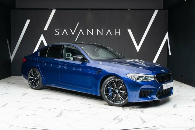 BMW M5 2020 4.4I V8 Competition Saloon Steptro Blue