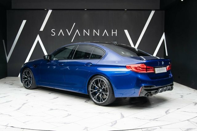 BMW M5 2020 4.4I V8 Competition Saloon Steptro Blue #6