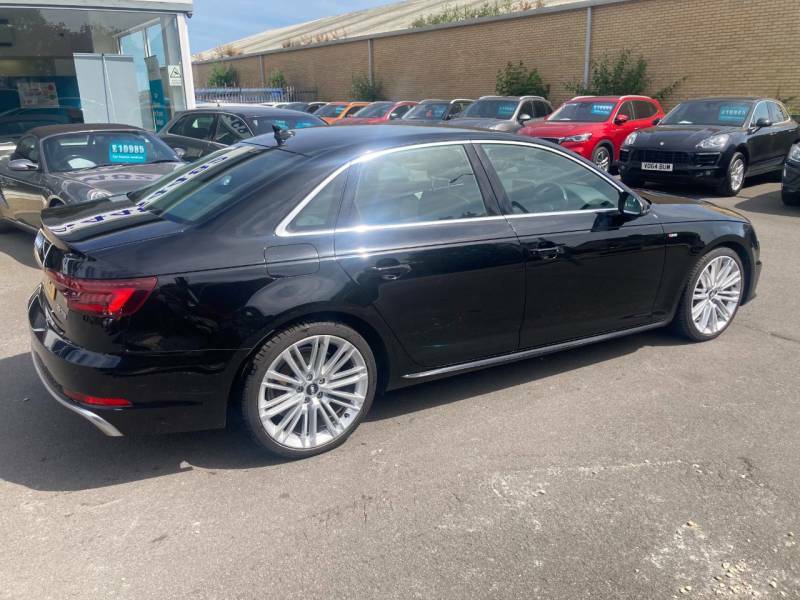 Audi A4 35 Tfsi S Line - 2019 68 AV68VSG Black #3