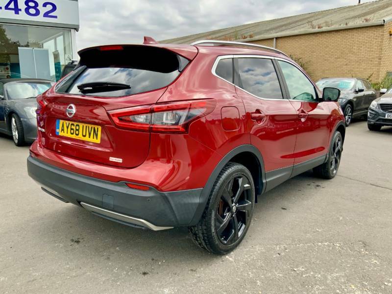 Nissan Qashqai 1.5 Dci Tekna - 2018 68 AY68UVN Red #5
