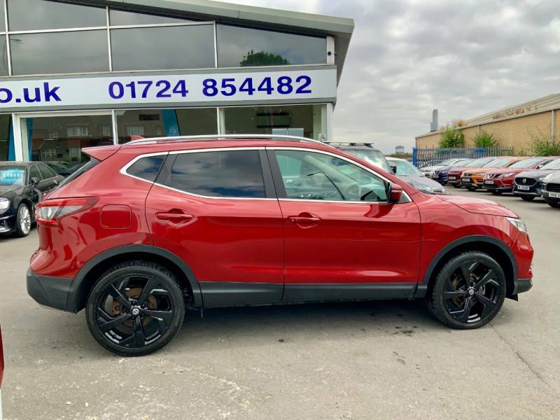 Nissan Qashqai 1.5 Dci Tekna - 2018 68 AY68UVN Red #6