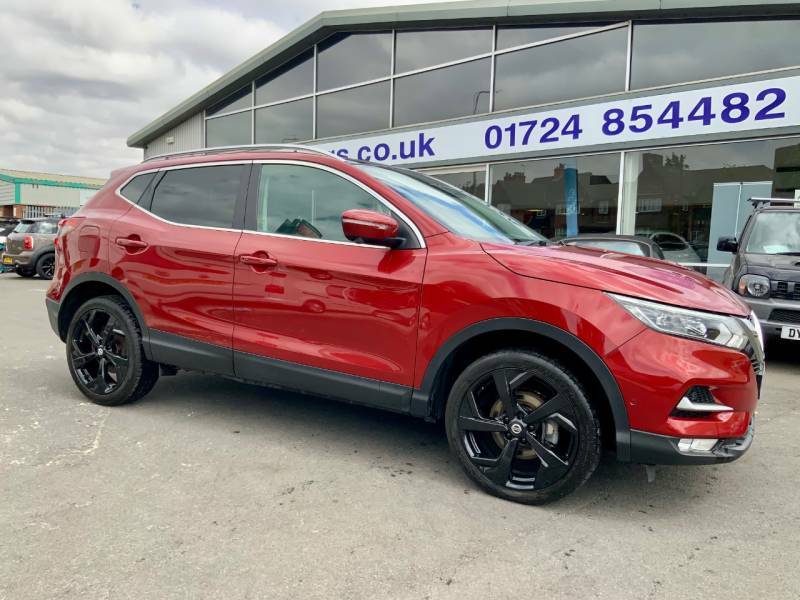 Nissan Qashqai 1.5 Dci Tekna - 2018 68 AY68UVN Red