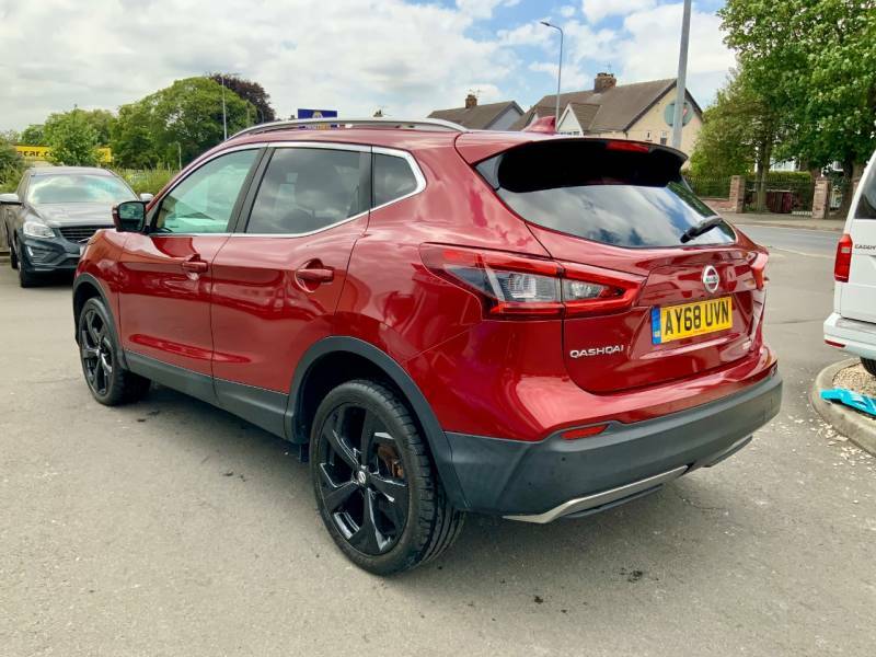 Nissan Qashqai 1.5 Dci Tekna - 2018 68 AY68UVN Red #4
