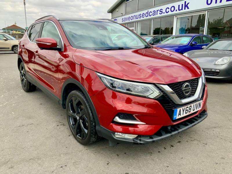Nissan Qashqai 1.5 Dci Tekna - 2018 68 AY68UVN Red #3