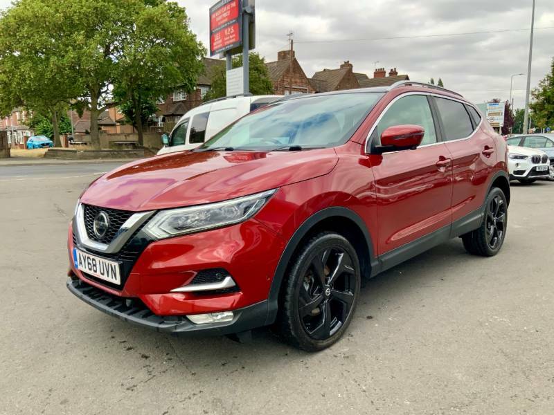 Nissan Qashqai 1.5 Dci Tekna - 2018 68 AY68UVN Red #2