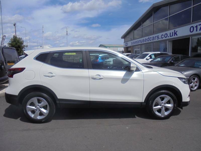Nissan Qashqai 1.5 Dci 115 Acenta Premium - 2019 69 KU69VVD White #4