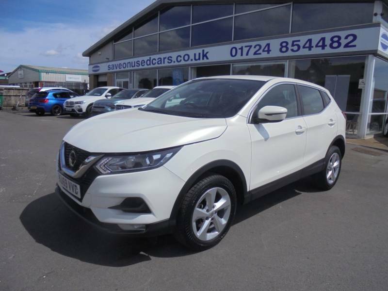 Nissan Qashqai 1.5 Dci 115 Acenta Premium - 2019 69 KU69VVD White #2