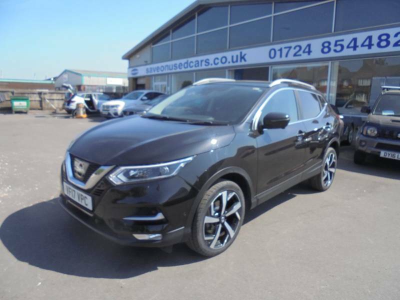 Nissan Qashqai 1.6 Dci Tekna 4Wd - 2017 17 VF17VPC Black #2