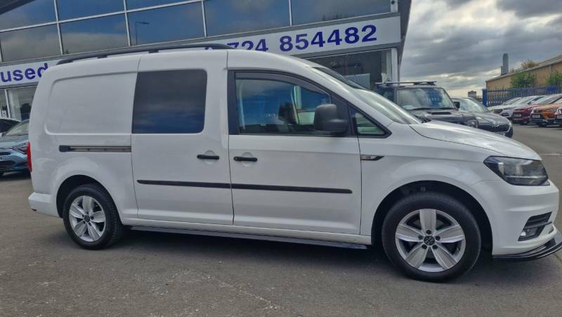 Volkswagen Caddy Maxi 2.0 Tdi 102Ps Kombi Van White #3