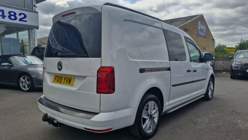 Volkswagen Caddy Maxi 2.0 Tdi 102Ps Kombi Van White #5