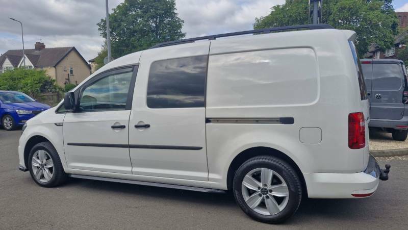 Volkswagen Caddy Maxi Maxi Wav Wheelchair Access L2h1 Lwb 5 Seats 26K 20 Silver #8