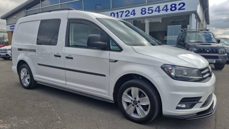 Volkswagen Caddy Maxi 2.0 Tdi 102Ps Kombi Van White