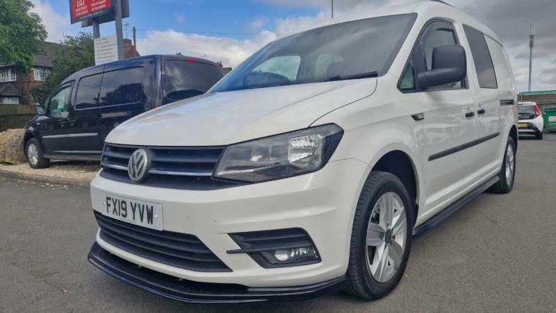 Volkswagen Caddy Maxi Maxi Wav Wheelchair Access L2h1 Lwb 5 Seats 26K 20 Silver #13
