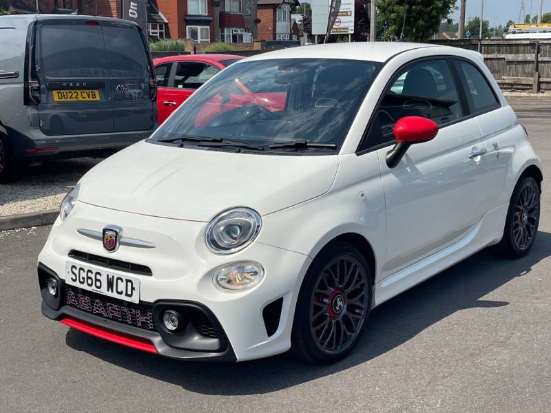 Abarth 595 1.4 T-jet 145 - 2016 66 White #3