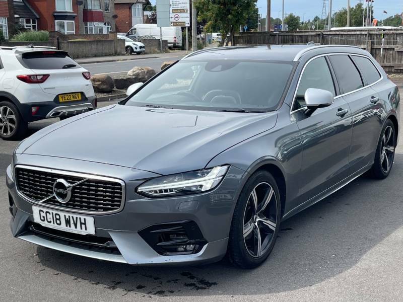 Volvo V90 2.0 D4 R Design Geartronic Grey #2