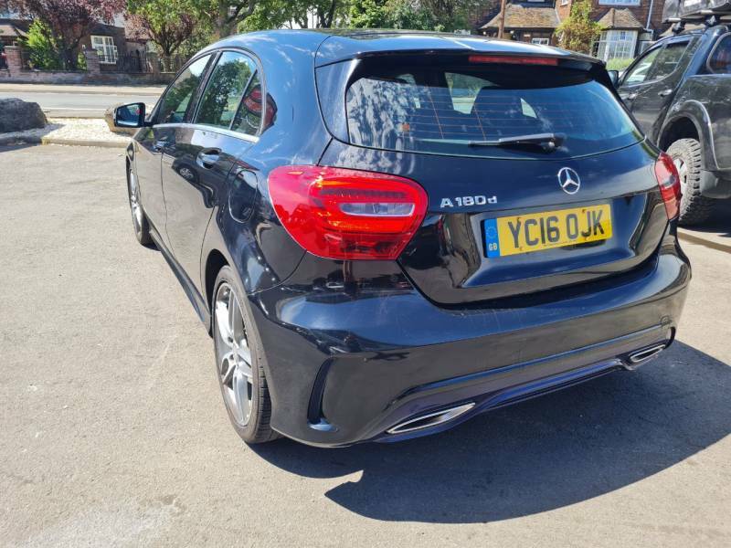 Mercedes-Benz A Class A180d Amg Line Black #5
