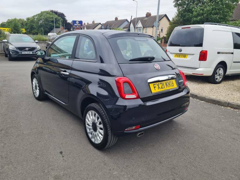 Fiat 500 1.0 Mild Hybrid Lounge - 2021 21 FX21KKU Black #5