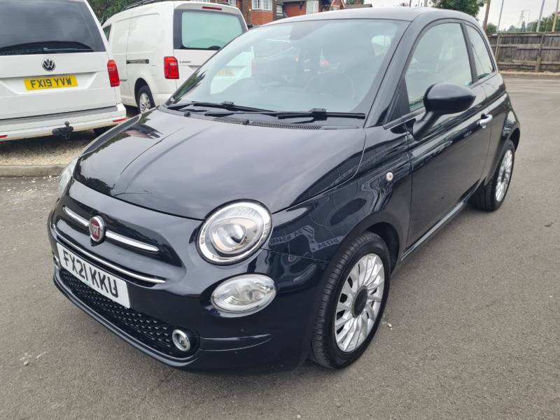 Fiat 500 1.0 Mild Hybrid Lounge - 2021 21 FX21KKU Black #3