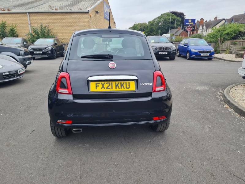 Fiat 500 1.0 Mild Hybrid Lounge - 2021 21 FX21KKU Black #6
