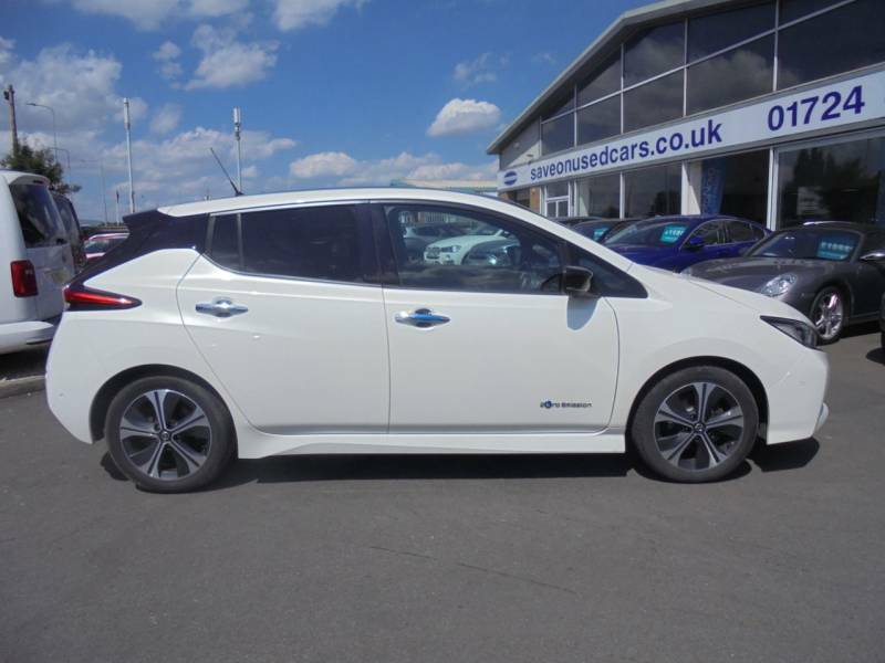 Nissan Leaf 110Kw Tekna 40Kwh White #4