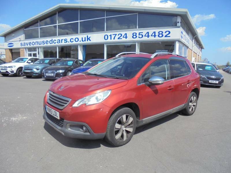Peugeot 2008 1.6 E-hdi Allure Red #2