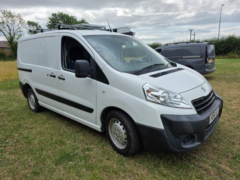 Peugeot Expert 1000 1.6 Hdi 90 H1 Van White #2