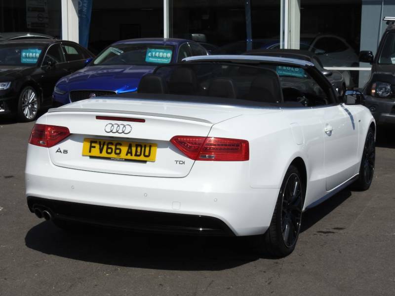 Audi A5 2.0 Tdi 190 S Line Spec Ed Plus Multitronic White #5