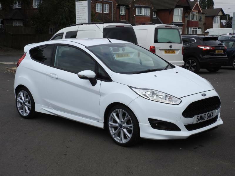 Ford Fiesta 1.0 Ecoboost 140 Zetec S White #4