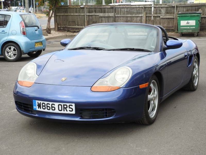 Porsche Boxster 2.5L Spyder Silver #11