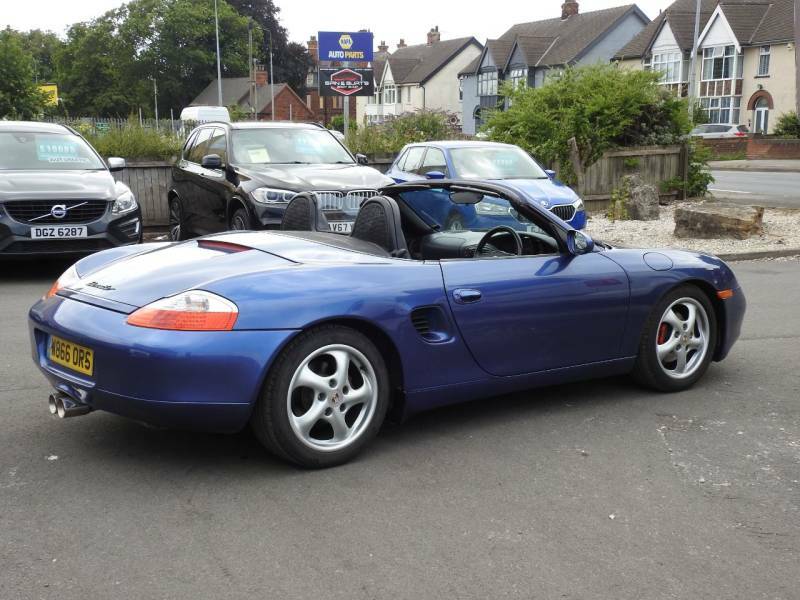 Porsche Boxster 2.7 2dr Blue #5